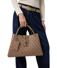 GUESS YVONNE LOGO Handbag, with shoulder strap MILK LOGO - Women&rsquo;s Bags - 7