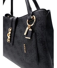GUESS YVONNE LOGO Handbag, with shoulder strap vikky large roo coalog tote bag - Women&rsquo;s Bags - 4