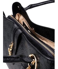 GUESS YVONNE LOGO Handbag, with shoulder strap vikky large roo coalog tote bag - Women&rsquo;s Bags - 7