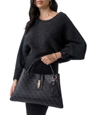 GUESS YVONNE LOGO Handbag, with shoulder strap vikky large roo coalog tote bag - Women&rsquo;s Bags - 8