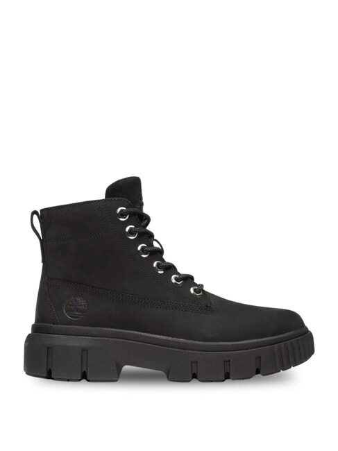GREYFIELD Leather amphibians BLACK - Women&rsquo;s shoes