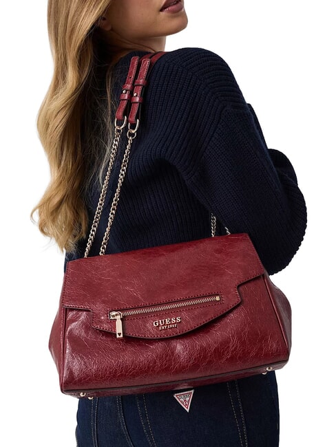 ANTONIA Shoulder bag, double handle RED - Women&rsquo;s Bags