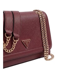 GUESS NOELLE 2 Shoulder bag Bordeaux - Women&rsquo;s Bags - 5