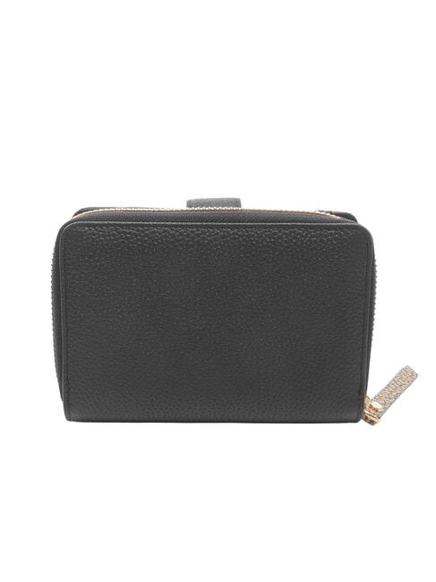 BIRDIE Medium leather wallet black / natural op - Women&rsquo;s Wallets