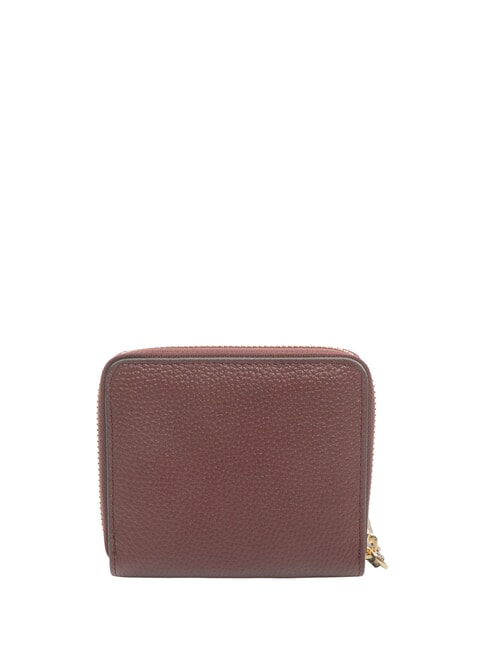 BIRDIE Medium leather wallet merlot/natural op - Women&rsquo;s Wallets