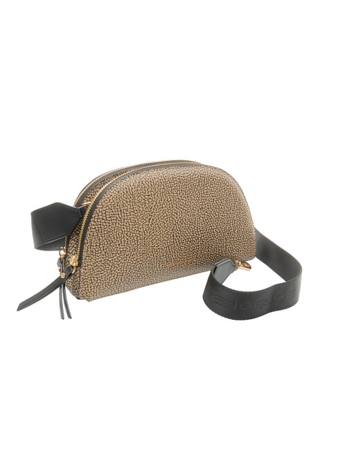 OUTLINE Adjustable shoulder bag natural op / black - Women&rsquo;s Bags