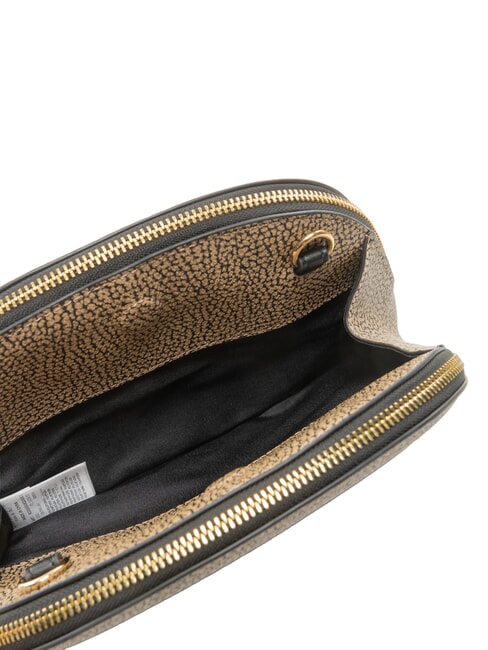OUTLINE Adjustable shoulder bag natural op / black - Women&rsquo;s Bags