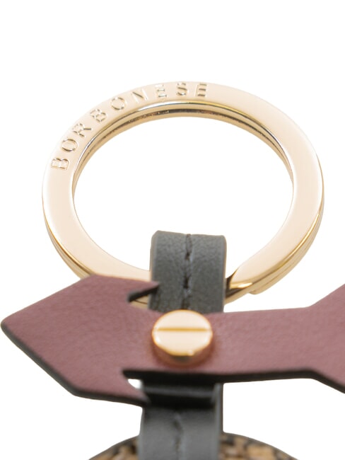 LOGO Heart keychain natural/multicolor op - Key holders