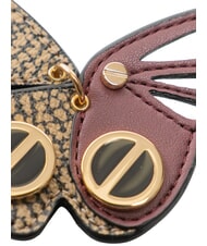 BORBONESE LOGO Butterfly keychain - Key holders