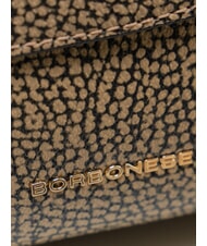 BORBONESE NODI Mini shoulder bag natural op / black - Women&rsquo;s Bags - 3