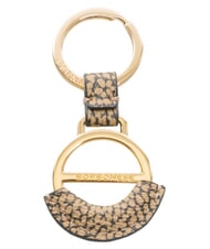 BORBONESE LOGO Keychain with engraved logo op / natu - Key holders - 3