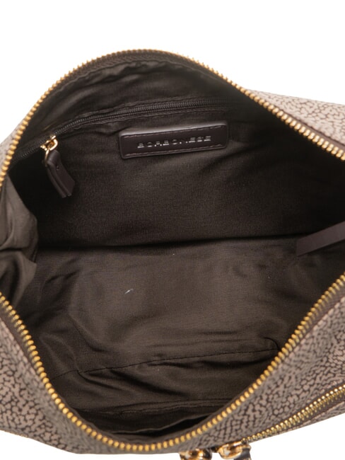 LUNA FLEXOS ZIP Shoulder bag natural op/dark brown - Women&rsquo;s Bags