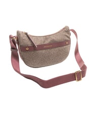 BORBONESE LUNA DOWNTOWN Mini shoulder bag natural op/merlot - Women&rsquo;s Bags - 2