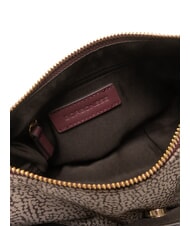 BORBONESE LUNA DOWNTOWN Mini shoulder bag natural op/merlot - Women&rsquo;s Bags - 5