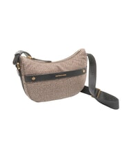 BORBONESE LUNA DOWNTOWN Mini shoulder bag natural op / black - Women&rsquo;s Bags - 2