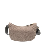 BORBONESE LUNA DOWNTOWN Mini shoulder bag natural op / black - Women&rsquo;s Bags - 4