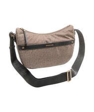 BORBONESE LUNA DOWNTOWN Adjustable shoulder bag natural op / black - Women&rsquo;s Bags - 2