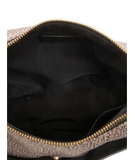 BORBONESE LUNA DOWNTOWN Adjustable shoulder bag natural op / black - Women&rsquo;s Bags - 5