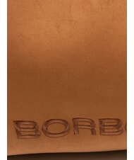 BORBONESE SUEDE LOGO Shoulder shopping bag leather - Women&rsquo;s Bags - 3