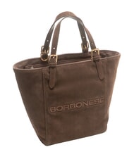 BORBONESE SUEDE LOGO Handbag shopping bag - Women&rsquo;s Bags