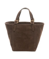 BORBONESE SUEDE LOGO Handbag shopping bag dark head - Women&rsquo;s Bags - 4