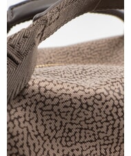 BORBONESE FLEXOS ZIP Handbag with shoulder strap natural op/dark brown - Women&rsquo;s Bags - 3