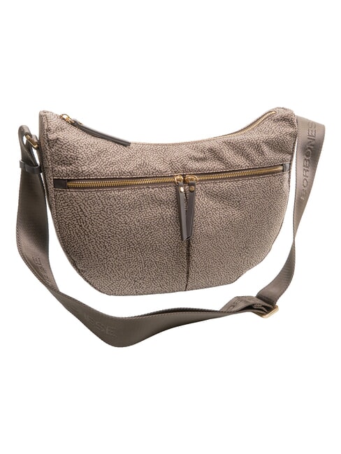 LUNA FLEXOS ZIP Shoulder bag, adjustable natural op/dark brown - Women&rsquo;s Bags