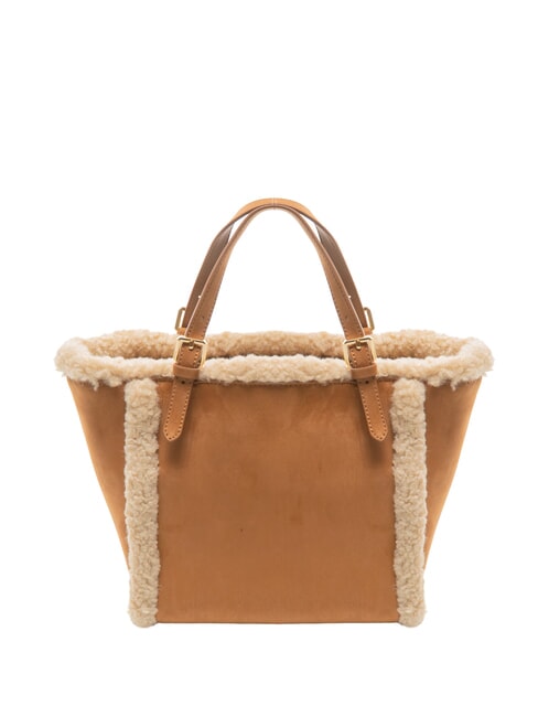 SUEDE LOGO Handbag with shoulder strap leather - Women&rsquo;s Bags