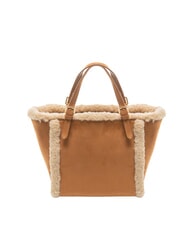 BORBONESE SUEDE LOGO Handbag with shoulder strap - Women&rsquo;s Bags