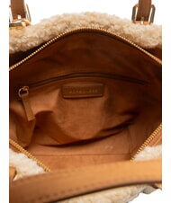 BORBONESE SUEDE LOGO Handbag with shoulder strap leather - Women&rsquo;s Bags - 5