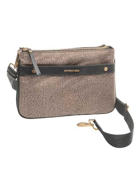DOWNTOWN Shoulder bag natural op / black - Women&rsquo;s Bags