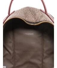 BORBONESE DOWNTOWN Backpack natural op/merlot - Women&rsquo;s Bags - 5