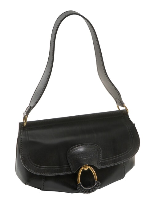 ERICA Shoulder bag, leather Black Gold - Women&rsquo;s Bags