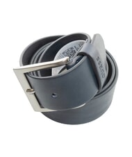 GUESS LOGO Leather belt blue - Belts - 3
