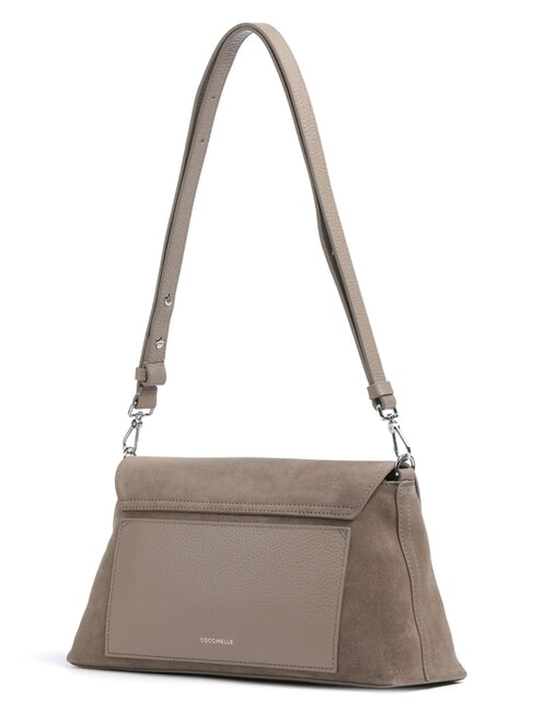 NIKLA SUEDE BIMATERIAL Shoulder bag warm taupe - Women&rsquo;s Bags