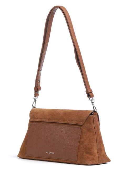 NIKLA SUEDE BIMATERIAL Shoulder bag cognac - Women&rsquo;s Bags