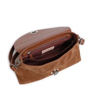 COCCINELLE NIKLA SUEDE BIMATERIAL Shoulder bag cognac - Women&rsquo;s Bags - 4