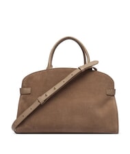 COCCINELLE SABINE SUEDE BICOLOR Handbag, with shoulder strap warm taupe - Women&rsquo;s Bags - 3