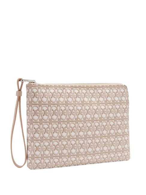 ALIAS COATED MO Clutch bag with cuff mul.blanc/rose - Women&rsquo;s Bags