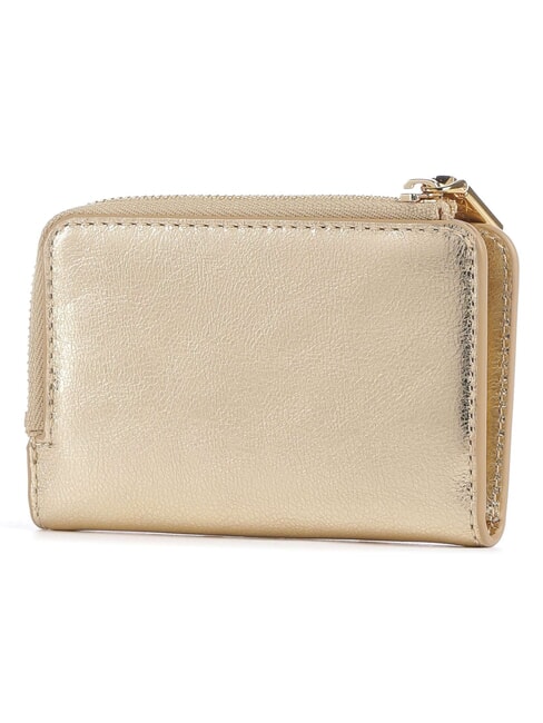 METALLIC SMOOTH METAL Leather wallet golden - Women&rsquo;s Wallets