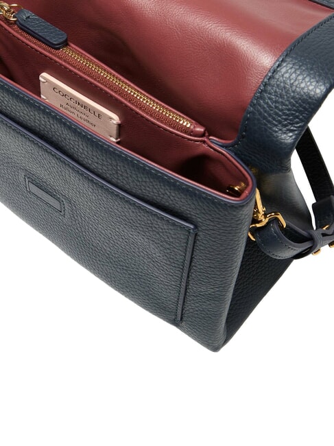 DORIAN  Shoulder bag, in leather midnight blue - Women&rsquo;s Bags