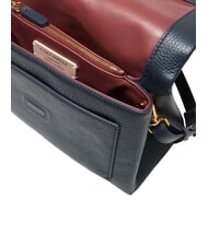 COCCINELLE DORIAN  Shoulder bag, in leather midnight blue - Women&rsquo;s Bags - 4