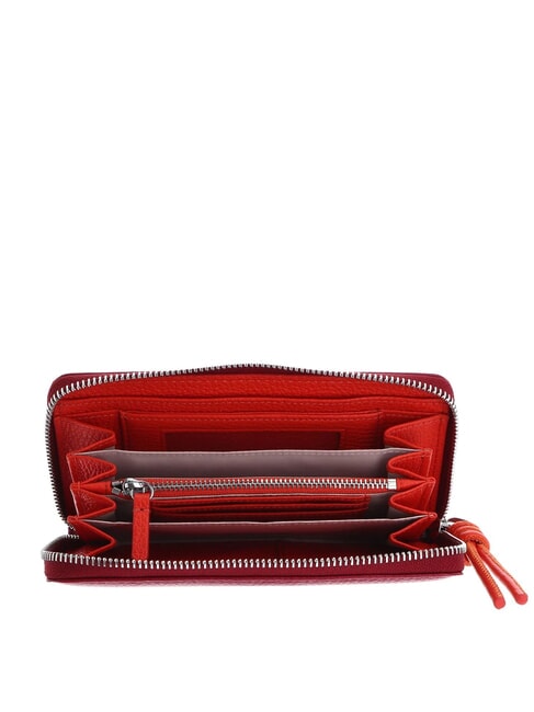 MYRTHA MAXI LOG Large zip-around leather wallet grass gr / mos gr - Women&rsquo;s Bags