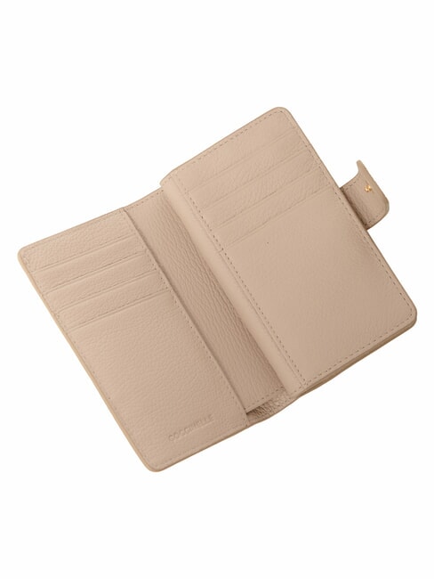 METALLIC DELAVE SNAKE Leather wallet powder pink - Women&rsquo;s Wallets