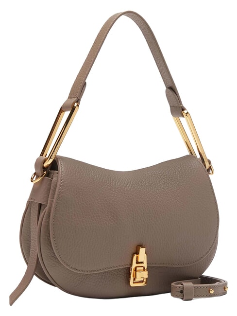 MAGIE SOFT Leather shoulder bag with shoulder strap warm taupe - Women&rsquo;s Bags