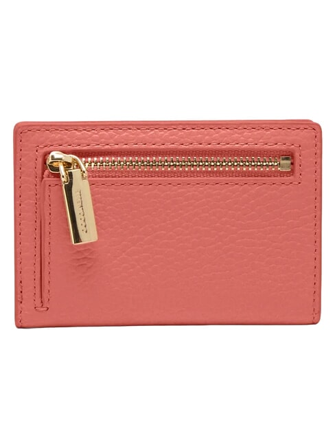 METALLIC SOFT Leather wallet pink clay - Women&rsquo;s Wallets