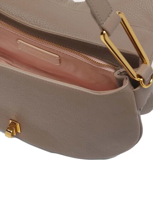 MAGIE SOFT Leather shoulder bag with shoulder strap warm taupe - Women&rsquo;s Bags