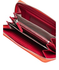 COCCINELLE MYRTHA MAXI LOG Large zip-around leather wallet gazpacho/sangri - Women&rsquo;s Bags - 2