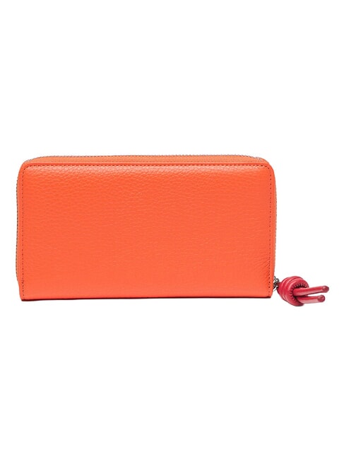MYRTHA MAXI LOG Large zip-around leather wallet gazpacho/sangri - Women&rsquo;s Bags