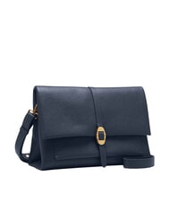 COCCINELLE DORIAN Shoulder bag, in hammered leather midnight blue - Women&rsquo;s Bags - 2